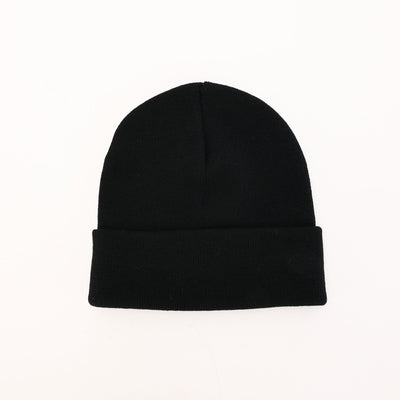 Black Folding Beanie