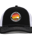 Black & White Mesh Horizon Low Pro Waterproof Hat