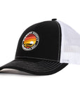 Black & White Mesh Horizon Low Pro Waterproof Hat