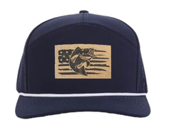 Navy American Fish Tradesman Waterproof Hat