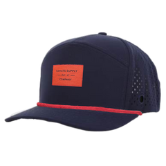 Navy & Red OG Tradesman Waterproof Hat