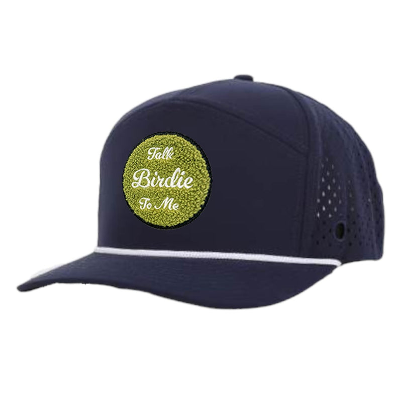 Navy Talk Birdie To Me Tradesman Waterproof Hat