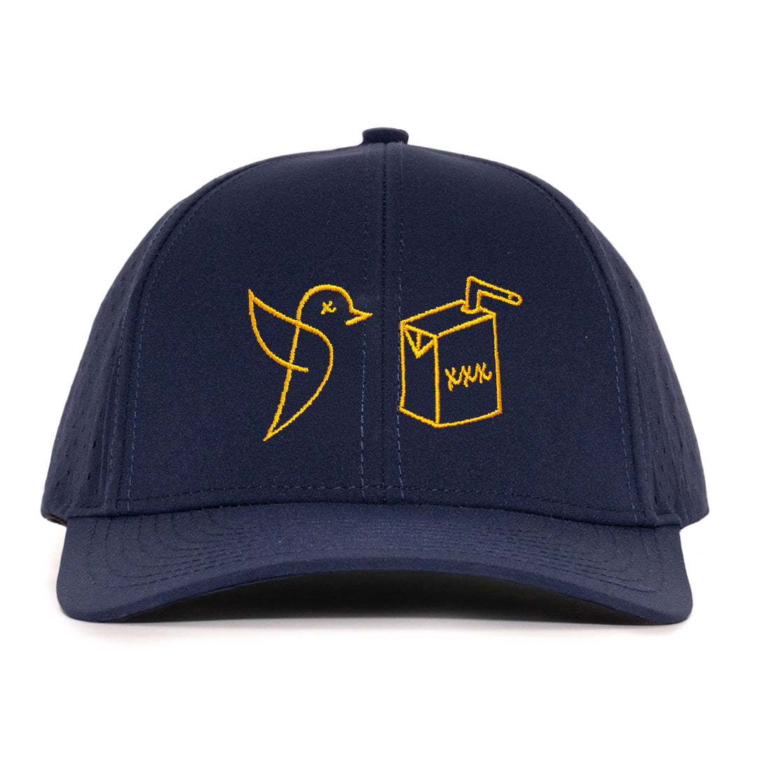 Navy Birdy Juice Low Pro Waterproof Hat