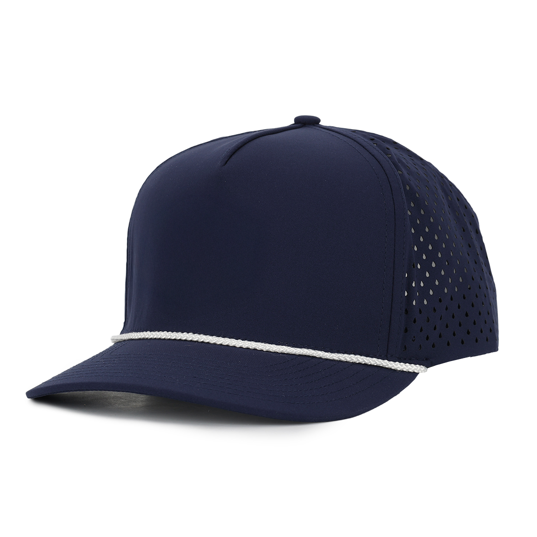 Navy signature hat designed in canada custom made hats waterproof and sweat proof 
