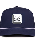 The Links Navy Signature Waterproof Hat