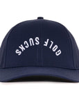 Navy Golf Sucks Low Pro Waterproof Hat