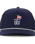 Navy 19th Hole Signature Waterproof Hat