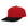 Red Signature hat with black brim 5 panel cap waterproof and sweat proof Six Hats supply
