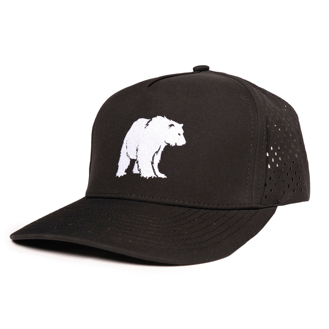 Signature_Black_Bear_embroidery_waterproof_hat_Six_hats_Supply