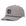 Gray signature baseball cap with arrow woven fabric patch waterproof and sweat proof hat Six Hats Supply
