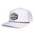 Signature White Hex camo rubber patch waterproof sweat proof hat  Six hats Supply Designed in Canada