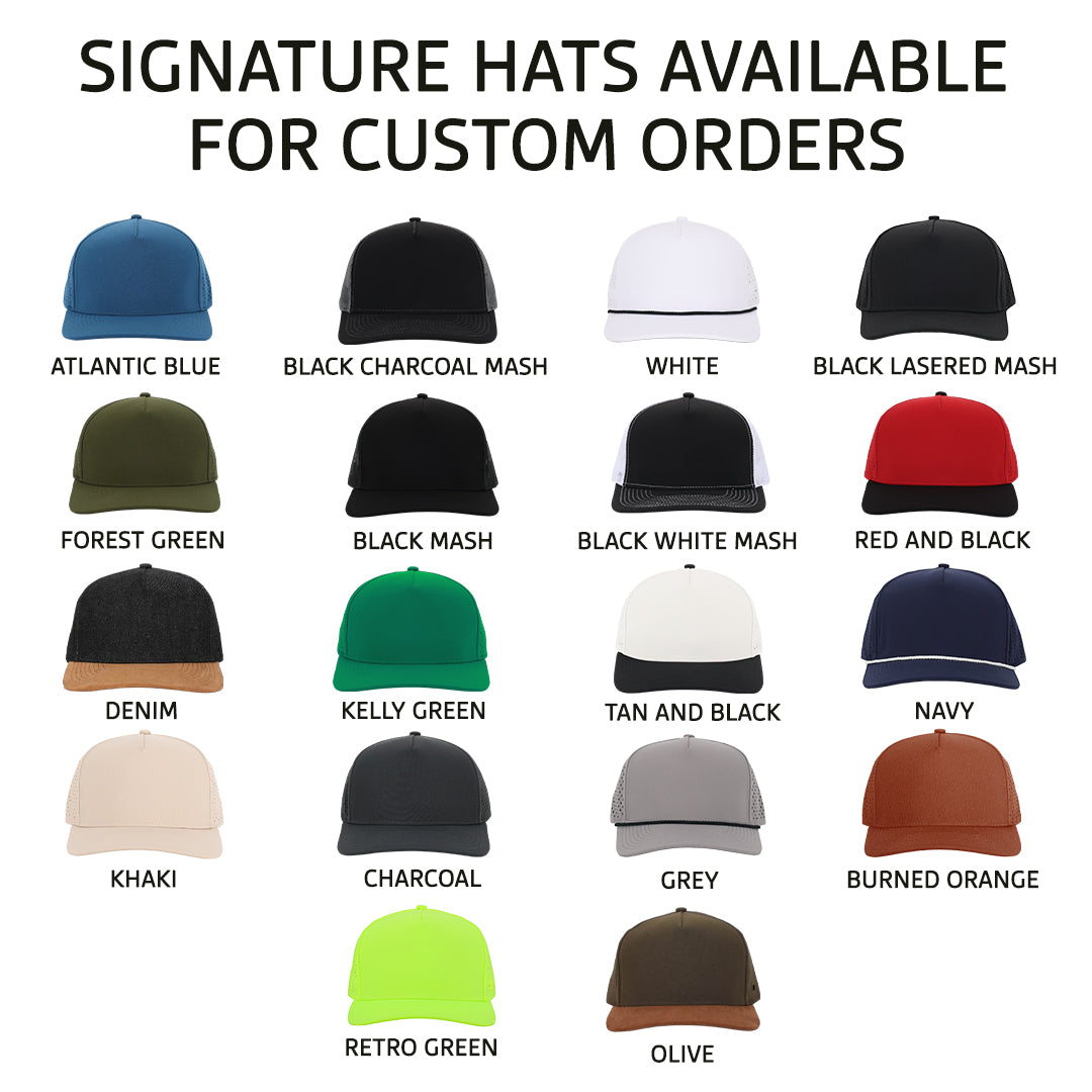 50 X Custom Hats