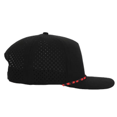 Black & Red OG Signature Waterproof Hat