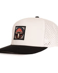 Tan & Black Mushroom Tradesman Waterproof Hat