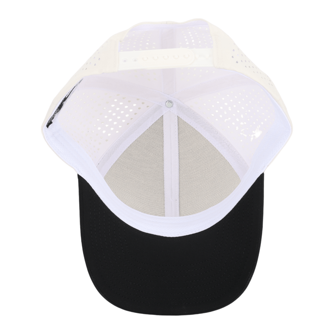 The Links Tan &amp; Black Low Pro Waterproof Hat