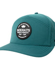 Teal Crown Tradesman Waterproof Hat