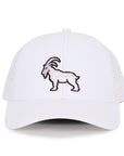 White Goat Low Pro Waterproof Hat