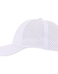 Stealth White Low Pro Waterproof Hat