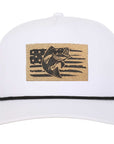 White American Fish Signature Waterproof Hat