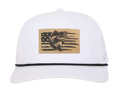 White American Fish Signature Waterproof Hat