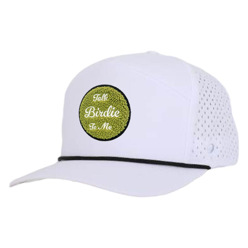 White Talk Birdie To Me Tradesman Waterproof Hat