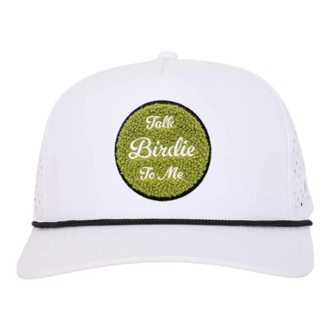 White Talk Birdie To Me Signature Waterproof Hat