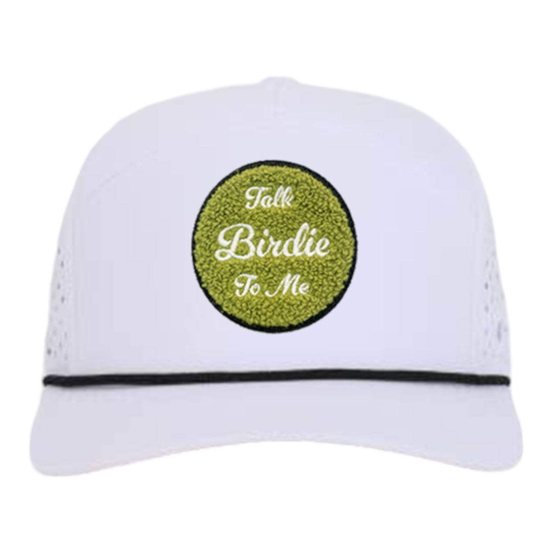 White Talk Birdie To Me Tradesman Waterproof Hat