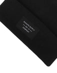 Black Folding Beanie