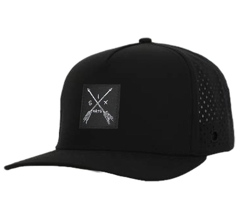Black On Black Arrow Signature Hat