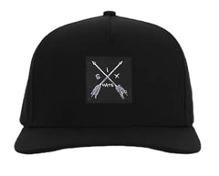 Black On Black Arrow Signature Hat