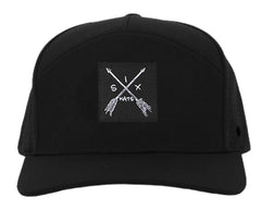 Black on Black Arrow Tradesman Waterproof Hat