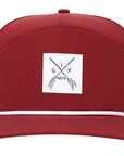 Burgundy Arrow Tradesman Waterproof Hat