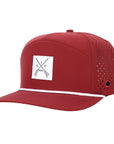 Burgundy Arrow Tradesman Waterproof Hat