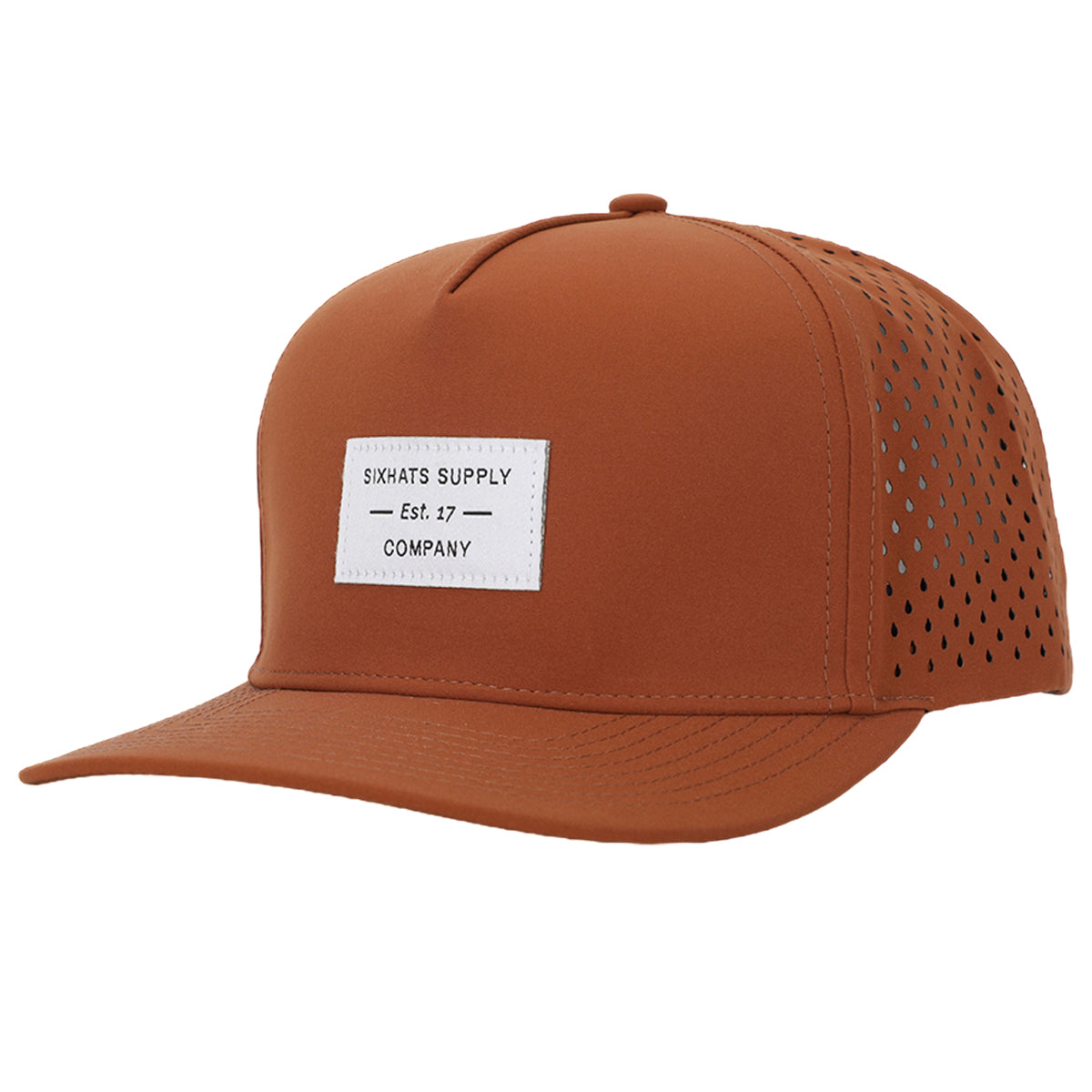 Burnt Orange Signature Hat  Waterproof & Sweat Proof Hats