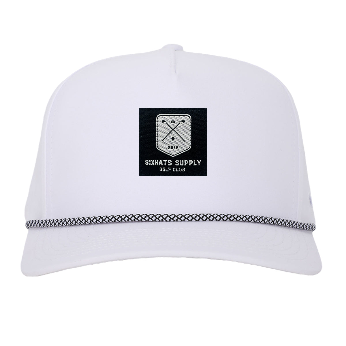 Stealth White Tradesman Hat | Waterproof Hat | Golf Tee Holder Hat 58Cm (Medium / Large) / Yes