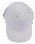 White Golf Patch Tradesman Tee Holder Hat W/ Magnetic Ball Marker