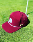 Burgundy Arrow Tradesman Waterproof Hat