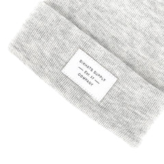 Heather Grey Folding Beanie