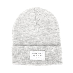 Heather Grey Folding Beanie