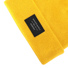 Yellow Folding Beanie