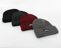 Black Arrow Waffle Beanie