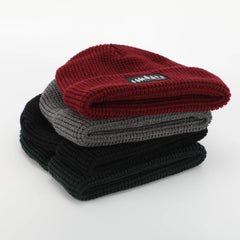 Black Arrow Waffle Beanie